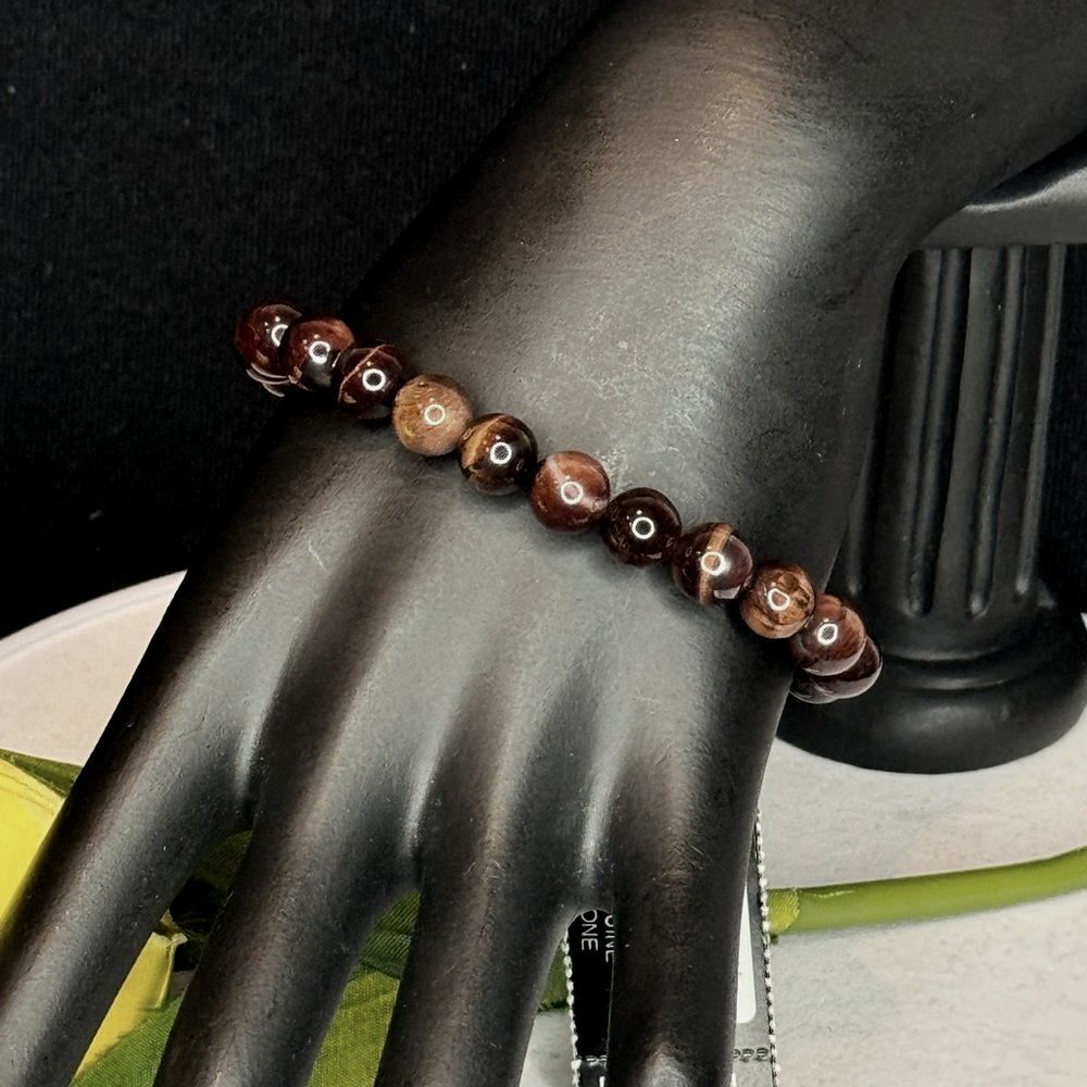 EXPRESS Genuine Stone Stretch Bracelet